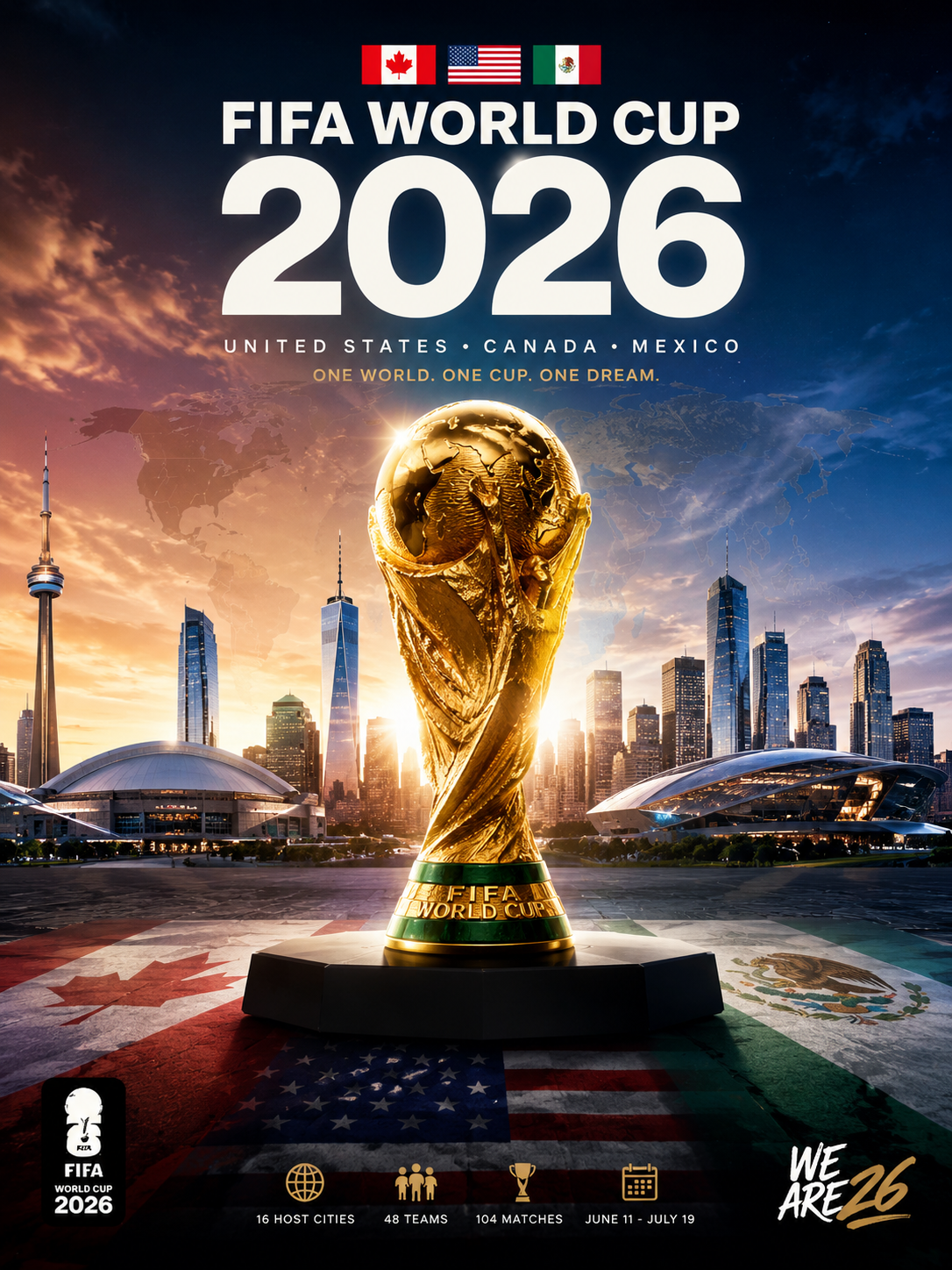 أكثر نسخ كأس العالم حضورًا جماهيريًا.. مونديال 2026 يحطم جميع الأرقام