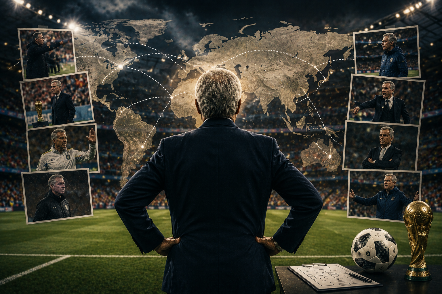 أكثر المدربين مشاركة في تاريخ كأس العالم.. بيريرا وكيروش في صدارة القائمة